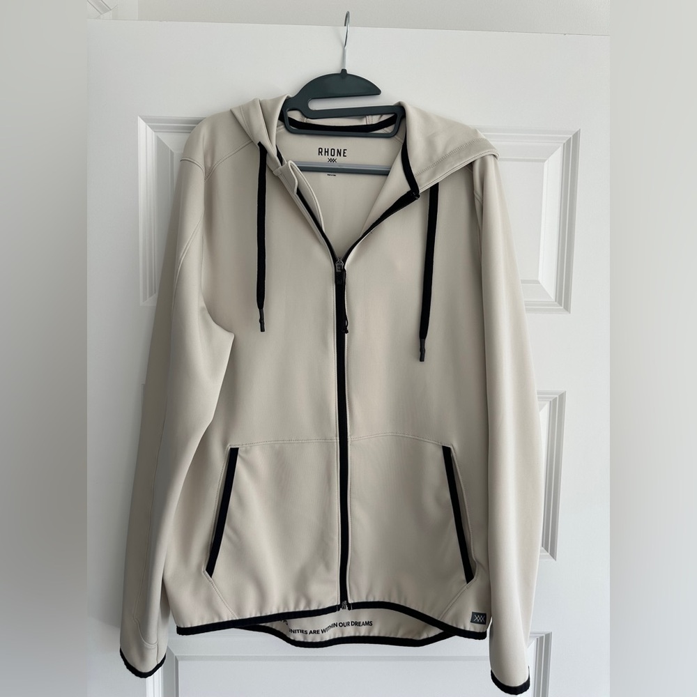 Rhone Warm Up Tech Full Zip Hoodie